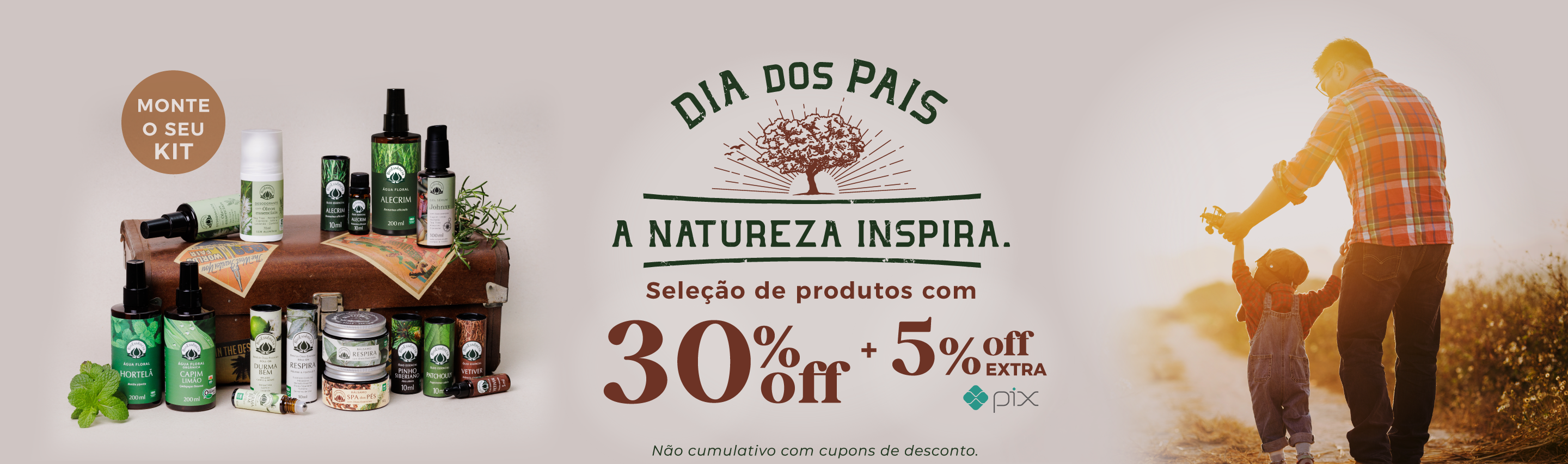 Dia dos Pais — Seleção especial com 30% off