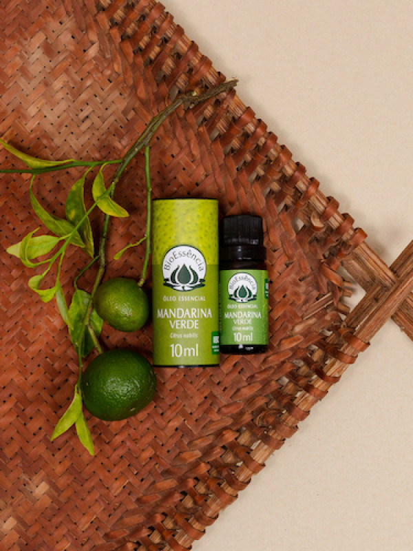 Óleo Essencial de Mandarina Verde 10ML (Validade: 30/11/2026 - Lote: 250615)
