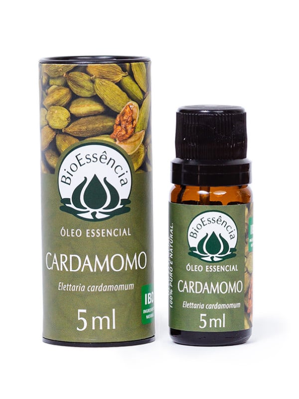 Óleo Essencial de Cardamomo 5ML (Validade: 31/10/2026 - Lote: 250318)