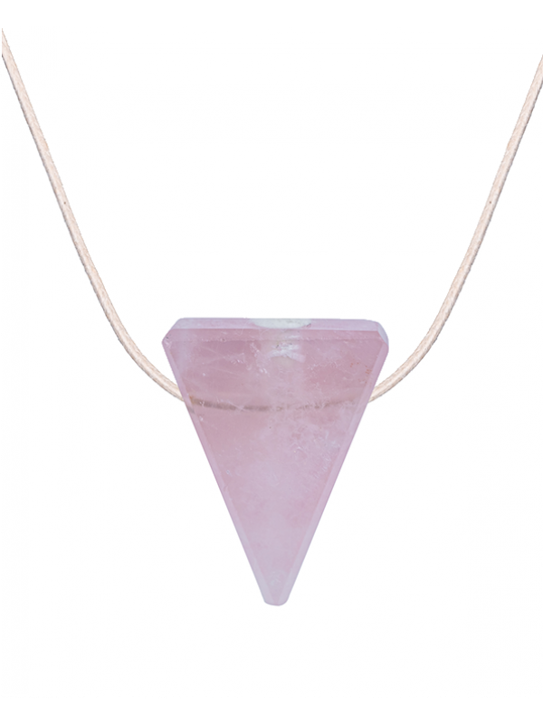 Colar Aromático Vênus - Quartzo Rosa