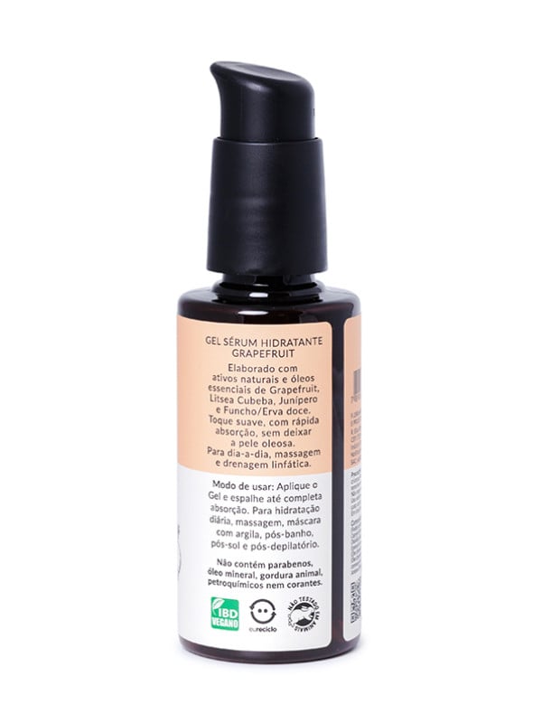 Gel Sérum Hidratante Grapefruit 100ML (Validade: 30/11/2026 - Lote: 250541)