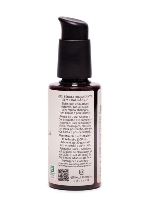 Gel Sérum Hidratante Sem Fragrância 100ML