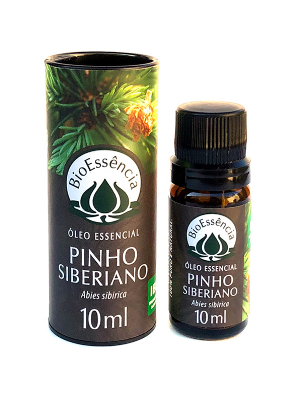 Óleo Essencial de Pinho Siberiano 10ML (Validade: 31/12/2026 - Lote: 240610)