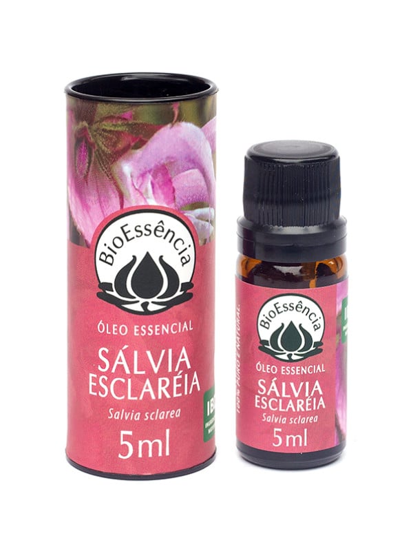 Óleo Essencial de Sálvia Esclaréia 5ML (Validade: 31/10/2026 - Lote: 250621/2)