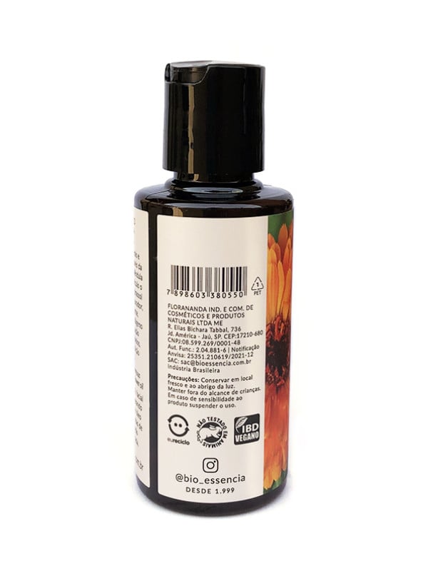 Extrato Oleoso de Calêndula Orgânico 100ML (Validade: 30/11/2026 - Lote: 260101/O)