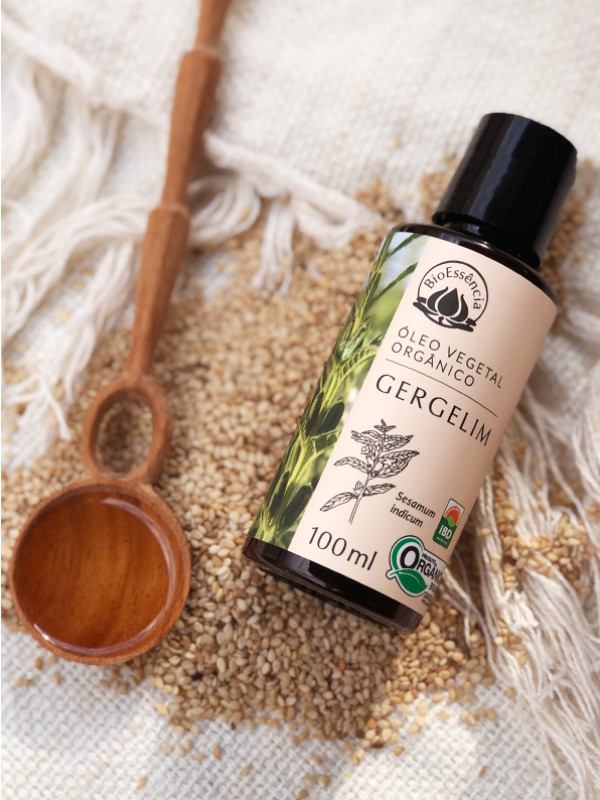 Óleo vegetal de Gergelim Orgânico 100ML (Validade: 31/12/2026 - Lote: 260102/O)