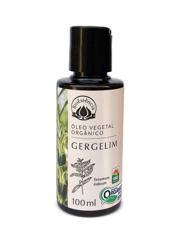 Óleo vegetal de Gergelim Orgânico 100ML (Validade: 31/12/2026 - Lote: 260102/O)