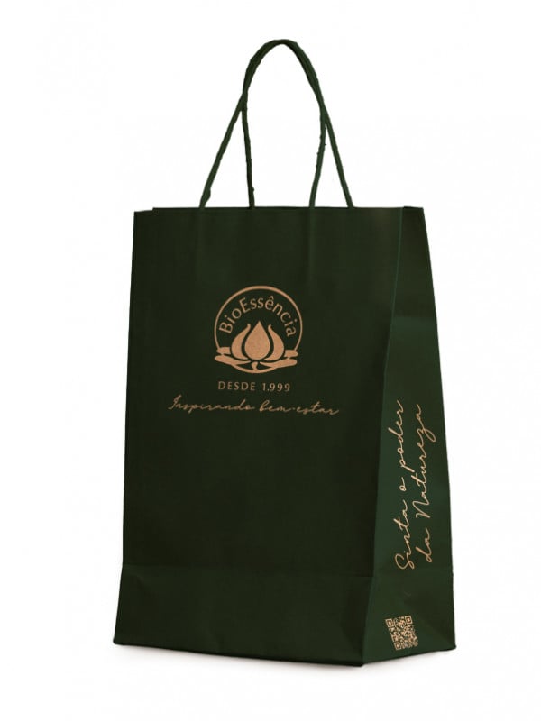 Sacola Kraft Verde
