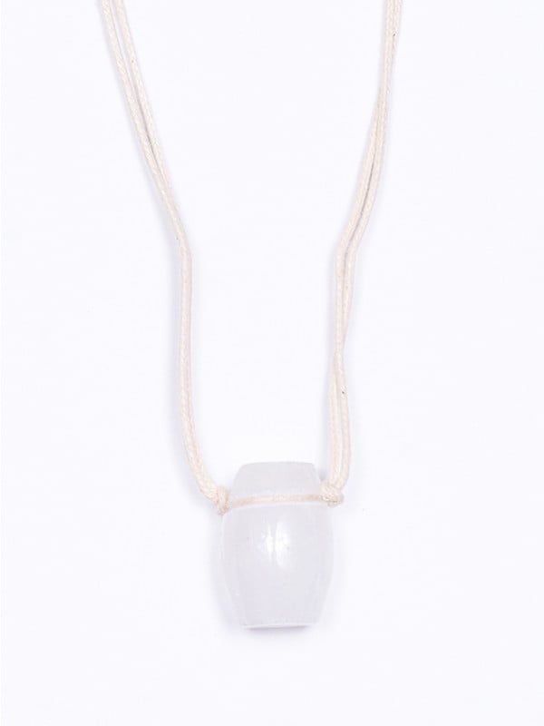 Colar Aromático Jarro - Quartzo Branco