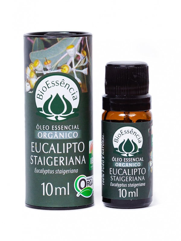Óleo Essencial de Eucalipto Staigeriana Orgânico 10ML