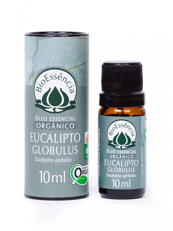 Óleo Essencial de Eucalipto Globulus Orgânico 10 ML
