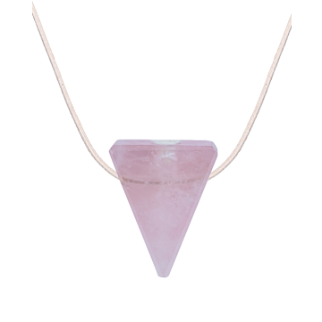 Colar Aromático Vênus - Quartzo Rosa
