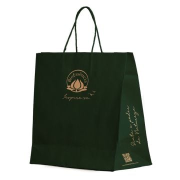 Sacola Kraft Verde G