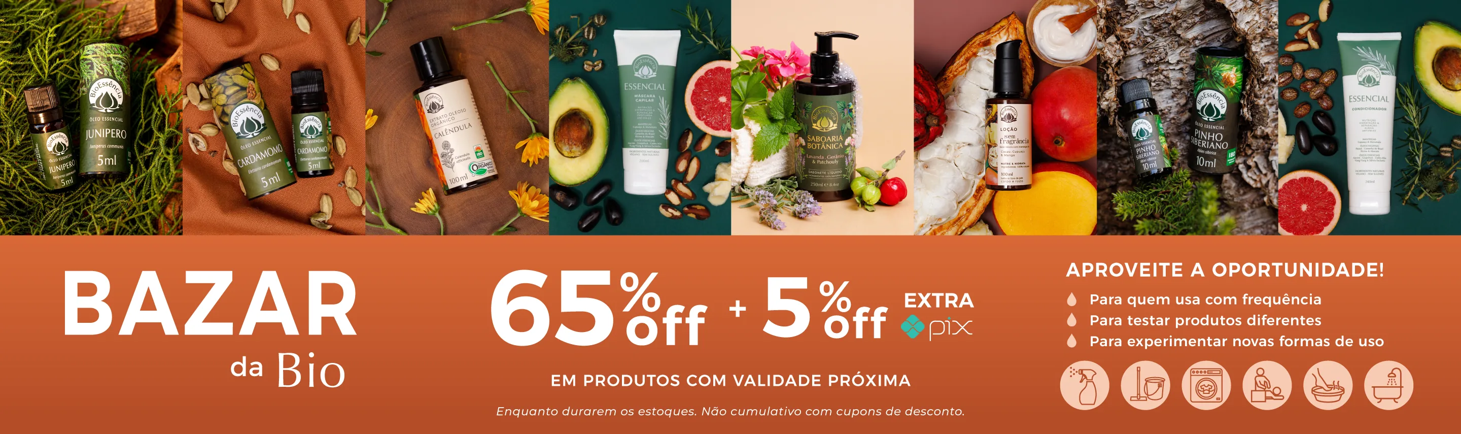 Bazar da Bio - Agosto 65% off